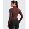 thumbnail image 2 of CRZ YOGA Butterluxe Cropped Athletic Jackets for Women Full Zip Up Track Tops, 2 of 6