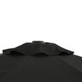thumbnail image 2 of Trinidad II 9-ft Octagon Market Umbrella - Black - Polyester Canopy, 2 of 9