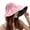 Pink, variant on Womens Summer Baseball Hat for Women - Outdoor Wide Brim UV Protection Foldable Ponytail Sun Visor Cap