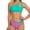 A226 Hot Pink, variant on Women's Bikini Sets One Shoulder Cut Out High Cut Bathing Suits Two Piece Color Block Swimsuits Lace Up Flattering Beachwear Honeymoon