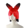 thumbnail image 2 of Peluca para cosplay con orejas de zorro rojo, corta, estilo Bob, alambre de alta temperatura, 2 of 3