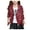 Wine, variant on Vedolay Fall Tops for Girl 2023 Fall Coats for Girl's Print Zip Up Long Sleeve Windproof Coat, 10-11 Years