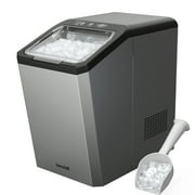 Ionchill QuickCube Nugget Ice Maker, 25lbs/24hrs Compact Countertop Ice Machine