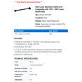 thumbnail image 2 of Rear Lower Rearward Control Arm - Compatible with 1999 - 2003 RX300 AWD 2000 2001 2002, 2 of 2