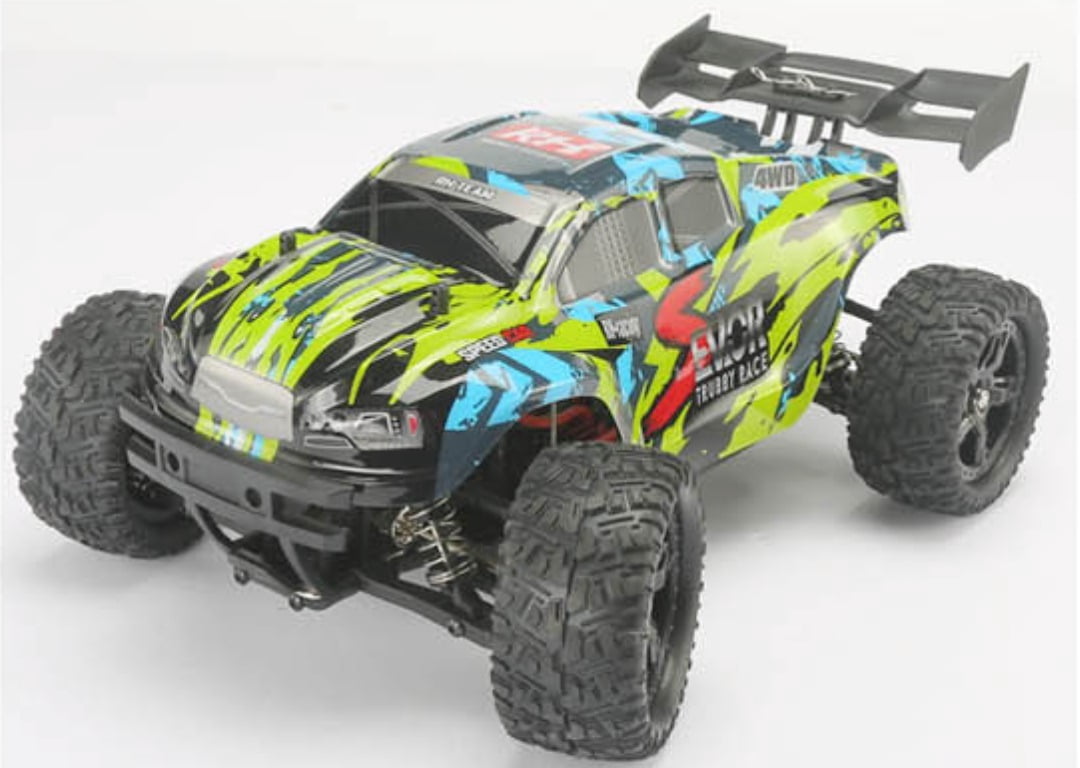 FMT, RC 1665 1:16 2.4Ghz High Speed 4WD 50km/h Radio Control Car Waterproof Brushless Motor Off Road Monster Truck Buggy Electric Crawler All Terrain R/C Car Vehicle (Color May Vary)