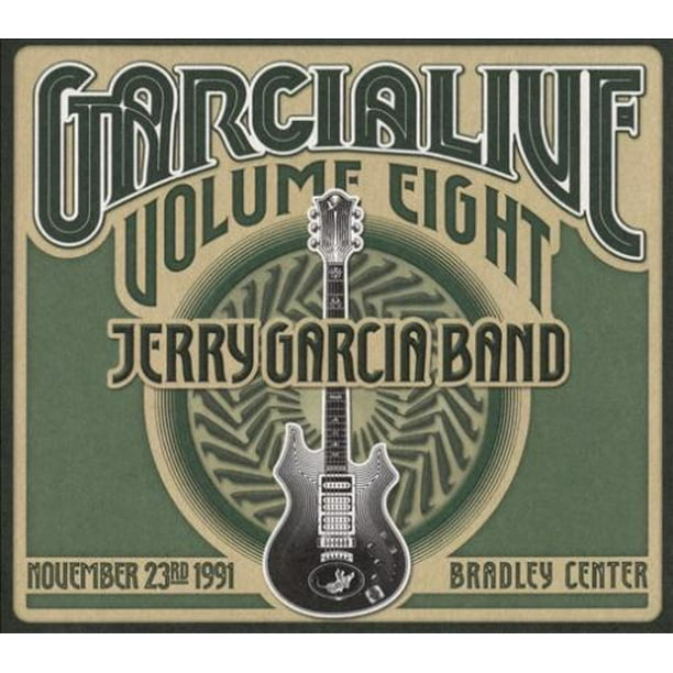 Jerry Garcia Garcialive, Vol. 8: 23 Novembre 1991 Bradley Center [Digipak] CD