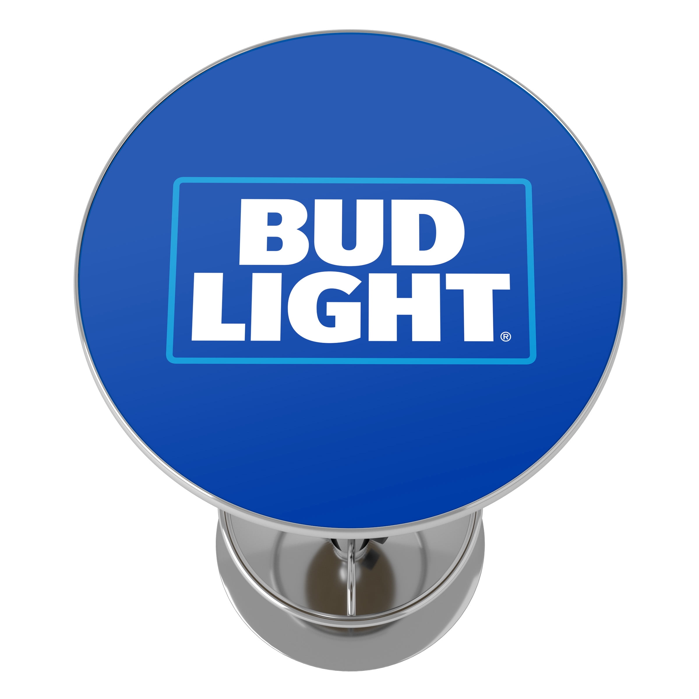 Bud Light Gameroom Combo - Table and 2 Bar Stool Set for Entertainment Spaces, Home Bar, or Garage by Trademark Global
