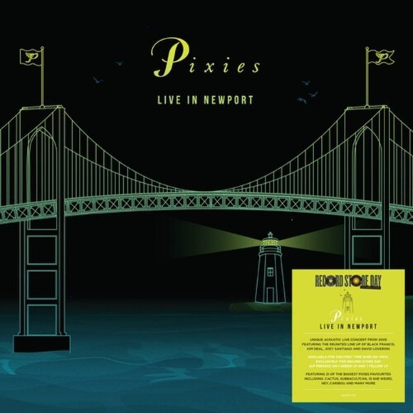 Pixies - Live In Newport - Édition Limitée RSD 2026 Vert et Jaune Coloré - [Vinyle]