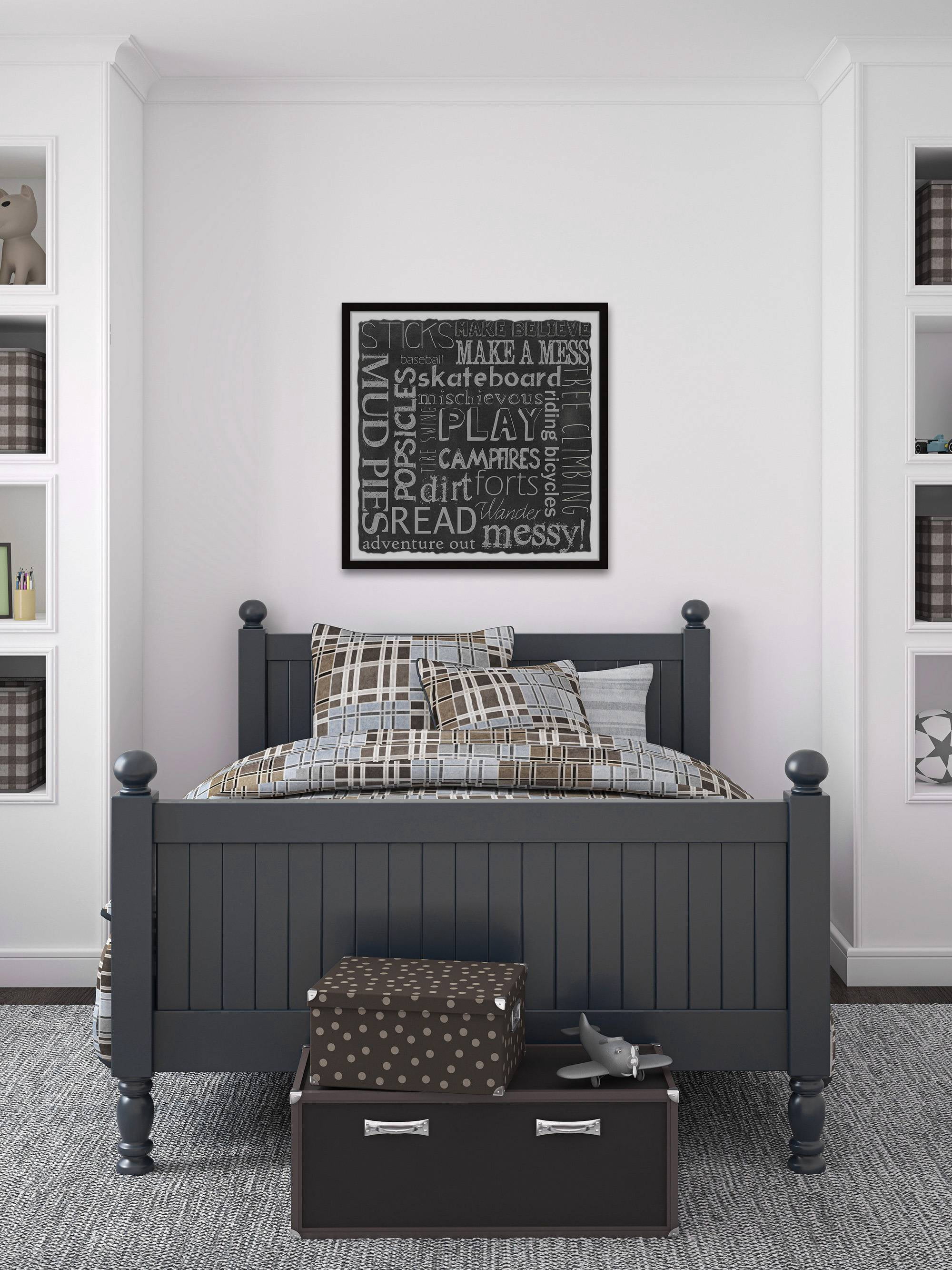 Marmont Hill Great Adventure Board Framed Wall Art, 24.00" x 1.50"