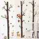 thumbnail image 4 of Calcomanías de pared inspiradas en la naturaleza, animales del bosque vibrantes y calcomanías de ventanas de árboles grandes para decoración del hogar, diseño estético perfecto para la decoración de, 4 of 6