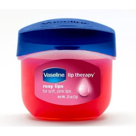 Vaseline Lip Therapy Rosy Lips Flavor Dry Chapped Lips 0.25 Oz (Best Lip Therapy For Chapped Lips)