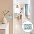 thumbnail image 7 of Yayeee Toggle Light Switch Wall Plate 2-Gang 4.56"x4.48" Decorative Outlet Cover, Blue Trains Pattern, 7 of 7