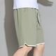 thumbnail image 4 of Puntoco Pantalones Cortos Cargo Ligeros Y Transpirables Para La Playa Al Aire Libre, Informales, Diarios, Para Hombre, Color Caqui M,Pantalones Cortos Hombre, 4 of 4