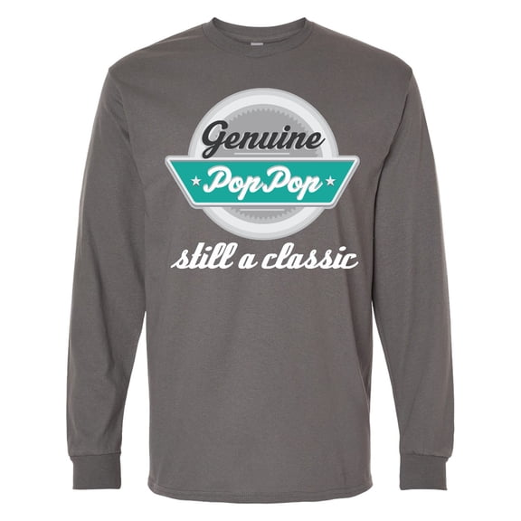 Inktastic Poppop Grandpa Long Sleeve T-Shirt