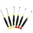 thumbnail image 4 of Small Screwdriver Set,  6pcs High Hardness Flat Head Screwdrivers Rustproof Wear   For Micro Tiny Screws, 4 of 8
