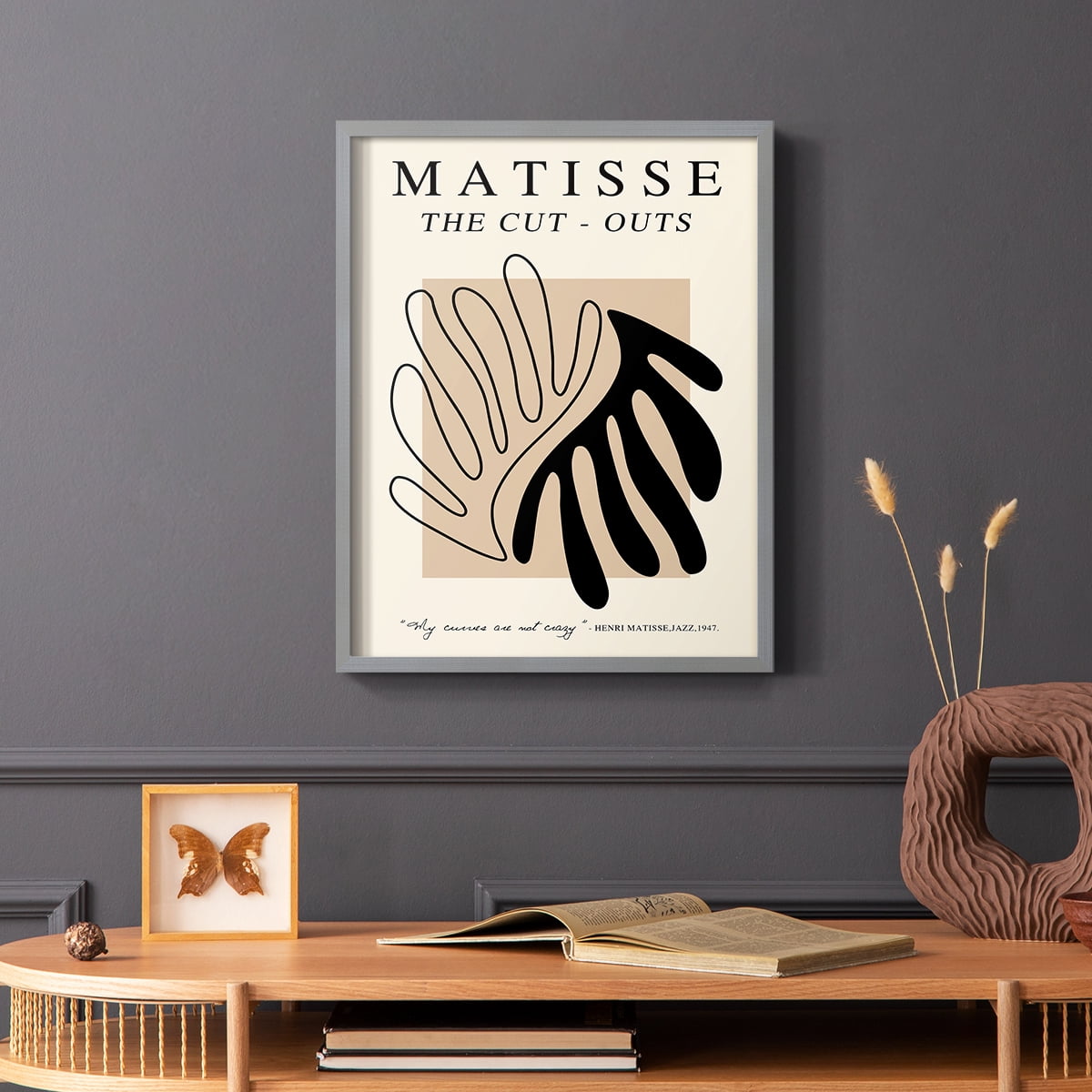 Matisse XCIX Framed Print - Solid Wood