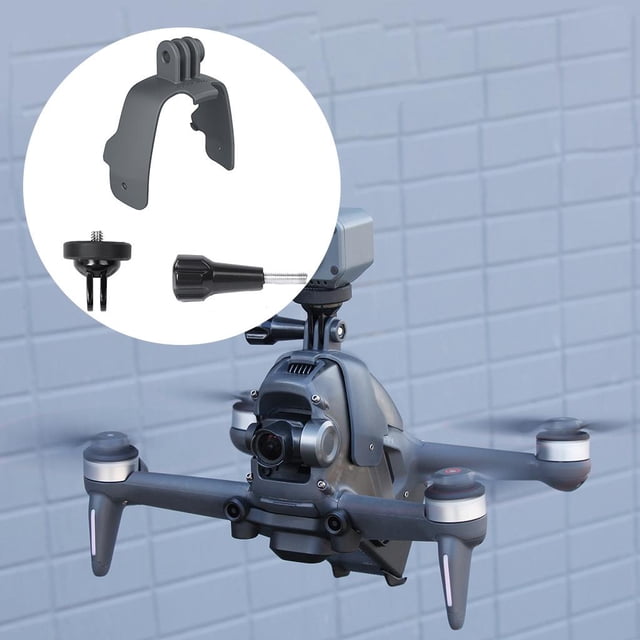 Montaje de adaptador de expansión de cámara deportiva multifunción perfke abrazadera de montaje en helicóptero rc