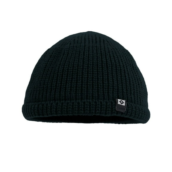 CYSFASHION Beanie for Women Cuffed Plain Fall Fashion Must Haves Adults Unisex Men Women's Hats & Caps Skull Cap Black