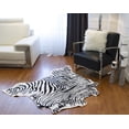 thumbnail image 3 of Luxe Classic Faux Hide Rug | 4.25'x'5, 3 of 3