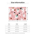 thumbnail image 2 of Halloween Decorations Throw Blanket for Couch, cartoon ghost halloween Halloween Blanket Fuzzy Throw Blanket, Halloween Decor Cuteness Plush Flannel Blanket & Throws, 2 of 7