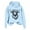 Light Blue, variant on LOVZFMLL Essentials Hoodie, Cow Print Long Sleeve Loose Fit Pullover Fall Outfits 2025 Casual Sweatshirt Women Fashion Comfort Tops