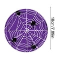 thumbnail image 5 of 24 Pack Halloween Disposable Paper Plates, Spider and Cobweb Pattern Tableware Set, Halloween Party Supplies Favors, 5 of 6