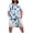 White, variant on Homenesgenics Summer Dresses for Women under $10 Plus Size Women's Fashion Print Plus Size V-Neck Ventilate Sexuality Dress