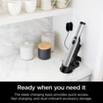 thumbnail image 4 of Shark WANDVAC Handheld Vacuum, Pet Friendly, Car & Home, FurFins Pet Tool, Charging Dock, WV201WH, White, 4 of 26