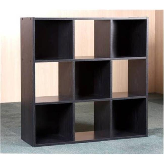 9 Cube Shelf, Black