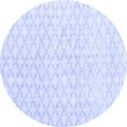 thumbnail image 1 of Ahgly Company Machine Washable Indoor Round Persian Blue Traditional Area Rugs, 7' Round, 1 of 4