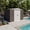 Coffee/Eggshell, variant on Arrow Classic 8 x 6 x 6 ft Coffee/Eggshell Steel Storage Shed