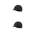 thumbnail image 2 of Qarigey Sombreros de equitación de color brillante Gran textura Protección solar Forro de casco Negro Negro 2Conjunto, 2 of 6