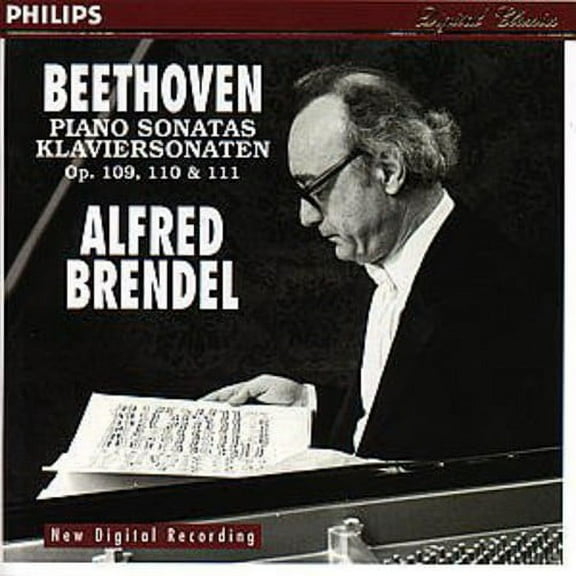 Beethoven/Brendel - Beethoven: Piano Sonatas, Opp.109, 110, 111 [CD]
