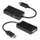 thumbnail image 4 of Adaptador DisplayPort a HDMI, adaptador 3 en 1, convertidor DisplayPort a VGA, adaptador DVI a DVI, ultra sensible, 4 of 12