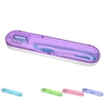 thumbnail image 3 of Cepillo de dientes portátil Caja ULTRAVIOLETA Caja ULTRAVIOLETA plástica Herramienta del dispositivo del cuidado de los dientes para el hogar / los viajes Inevent EL4065-05B, 3 of 7