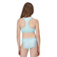 thumbnail image 4 of Regatta - Braga de Bikini Hosanna Estampado de Cebra Niñas (Azul Aruba), 4 of 5