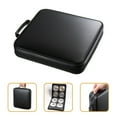 thumbnail image 3 of Shisuyan Disc Storage Case Plastic DVD Storage Bag Zipper CD Holder Outdoor CD Container, 3 of 8