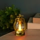 thumbnail image 4 of Electronic Candle Ambient Light | Mini Oil Lamp Design | Flickering Flame Effect | Portable Night Light | Holiday & Christmas Decor | Battery Operated | 9.1x5.6cm | Black White Red Bronze Silver, 4 of 6