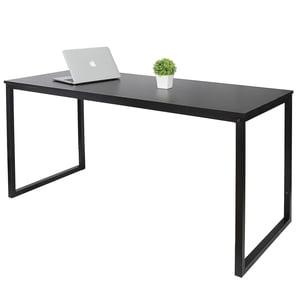 ZENY 47" Computer Desk, Modern Metal Frame & MDF Top