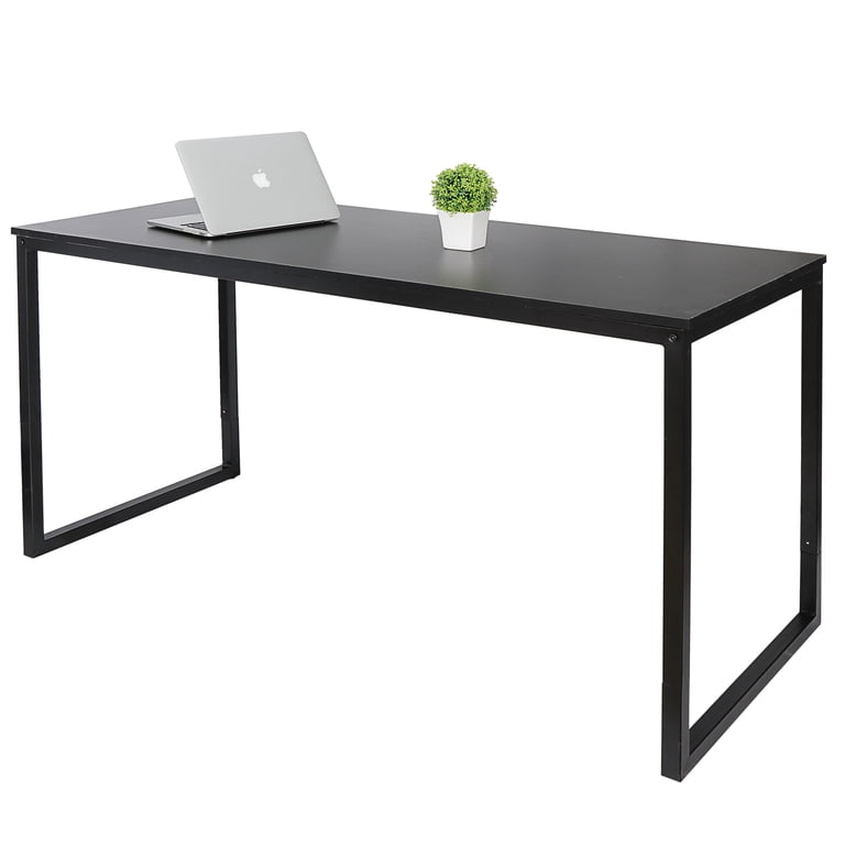 ZENY 47" Computer Desk, Modern Metal Frame & MDF Top photo 1