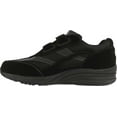 thumbnail image 2 of Men's SAS JV Hook and Loop Sneaker Black Suede Leather 6.5 M, 2 of 5