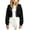 Black-tACF, variant on Vdoaml Girls Cropped Zip Up Hoodie Jacket Kids Long Sleeve Loose Fit Casual Hooded Sweatshirt Outerwear 9-10 Years Pink
