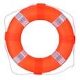 thumbnail image 1 of 20 Inch / 50cm Pool Safety Life Preserver Throw Ring Buoy- Swim Foam Rings for Swimming Pool Wall Decoration, 1 of 9