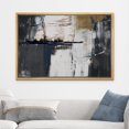 thumbnail image 2 of wall26 Framed Canvas Print Wall Art Pastel Multicolor Industrial Paint Strokes Abstract Shapes Illustrations Modern Art Decorative Contemporary for Living Room, Bedroom, Office - 24x36 Natural, 2 of 5
