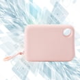 thumbnail image 1 of OULII 1Set Small Money Pouch Waterproof Silicone for Organizing Small Items Work Portable Pink, 1 of 8