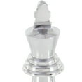 thumbnail image 5 of 4"W, 9"H Silver Aluminum Metal Chess Sculpture with Knight, Queen and King, by CosmoLiving by Cosmopolitan (3 Count), 5 of 17