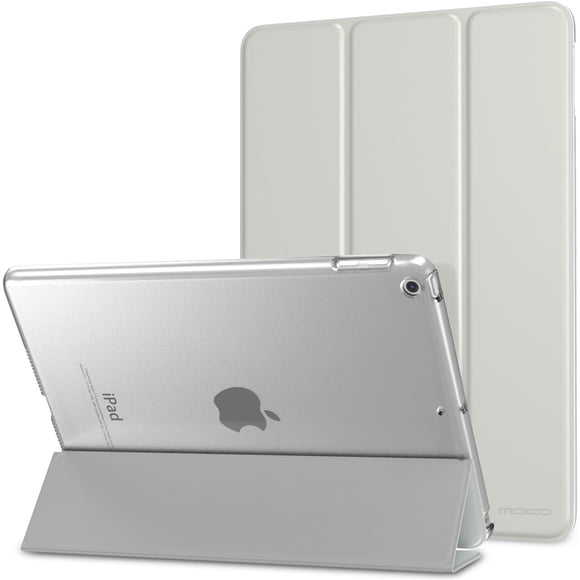 MoKo Case for iPad 9.7 2018/2017 - Slim Lightweight Smart Shell Stand Cover with Translucent Frosted Back Protector