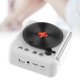thumbnail image 5 of (blanco) Altavoz de audio Bluetooth con conectividad Bluetooth, fácil configuración, compatible con Smart TV 4,42 x 4,13 x 2,24 pulgadas, 5 of 5