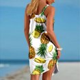 thumbnail image 4 of DDAPJ pyju Womens Summer Dresses Flowy Beach Vacation Dresses Hawaiian Tropical Print Sleeveless Tank Dress Boho Sundresses Flash Deals Today Z-White L, 4 of 6
