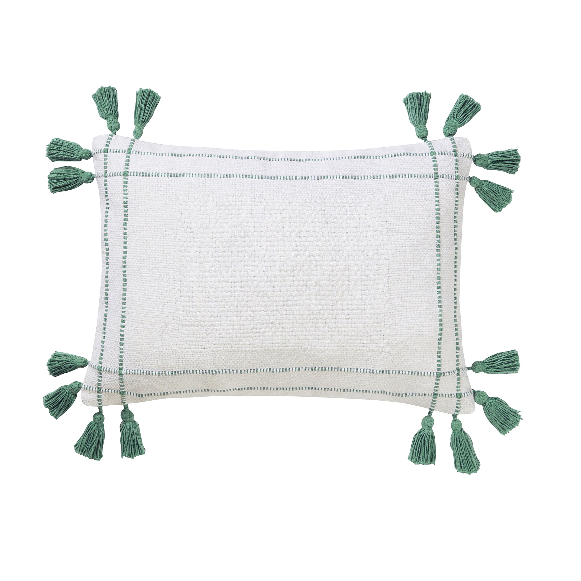 My Texas House Maisie Cotton Decorative Pillow Cover, 14"x20", Bright